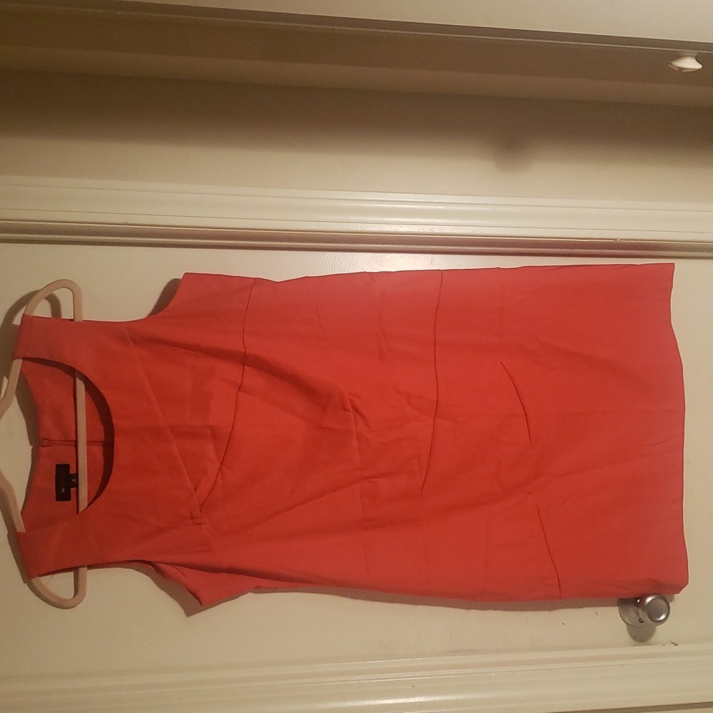 AB Studio Women's Orange Dress